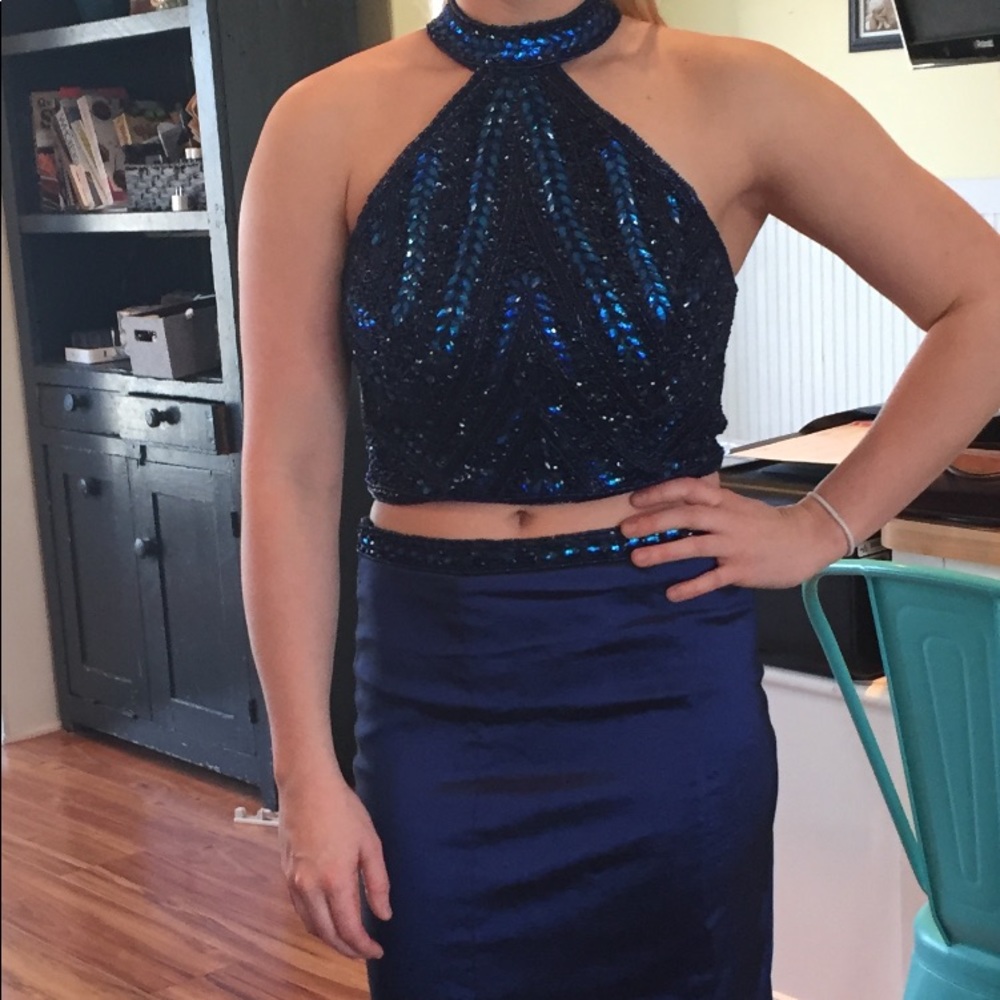 Royal blue Prom Dress
